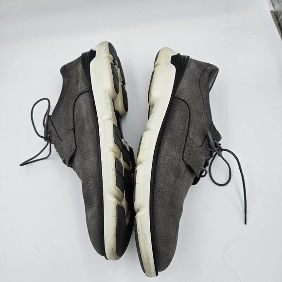 Johnston & Murphy XC4 Tanner Dark Gray Nubuck Leather Plain Toe Shoe Mens 10.5 - Picture 3 of 7